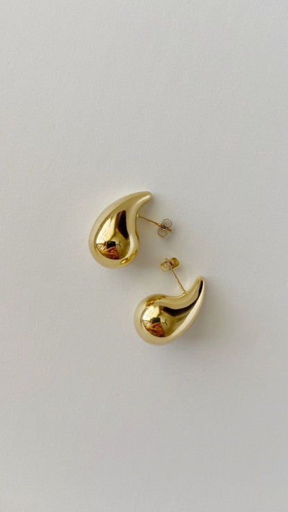 Pendientes Gota Oro